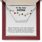 Name Necklace - Dear Sister