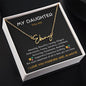 DAUGHTER | Signature name necklace | Black