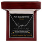 DAUGHTER | Signature name necklace | Black