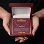 GIRLFRIEND | Signature name necklace | D. Red