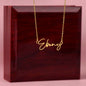 BRIDESMAID - SIGNATURE NAME Necklace