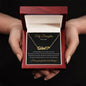 DAUGHTER | Heart name necklace | Black