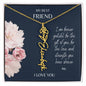 FLOWER NAME NECKLACE - My Best Friend