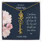 FLOWER NAME NECKLACE - My Best Friend