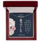 FLOWER NAME NECKLACE - My Best Friend