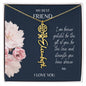 FLOWER NAME NECKLACE - My Best Friend