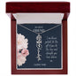 FLOWER NAME NECKLACE - My Best Friend
