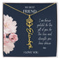 FLOWER NAME NECKLACE - My Best Friend