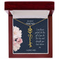 FLOWER NAME NECKLACE - My Best Friend