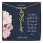 FLOWER NAME NECKLACE - My Best Friend