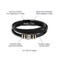 LOVE FOREVER BRACELET | Best Dad | Merry Christmas