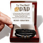 LOVE FOREVER BRACELET | Best Dad | Merry Christmas