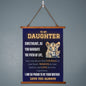 WALL TAPESTRY - My Daughter | Sweetheart