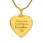 HAPPINESS GRANDMA | ENGRAVED HEART
