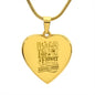 A MOTHER LIKE FLOWER | ENGRAVED HEART