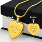 HAPPINESS GRANDMA | ENGRAVED HEART