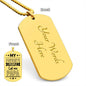 ENGRAVED DOG TAG - Favorite People