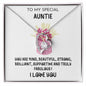 AUNTIE | FOREVER LOVE | WHITE & PINK BOUQUET