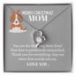 FOREVER LOVE NECKLACE | Merry Christmas | Mom Dog lover | Add Name bottom