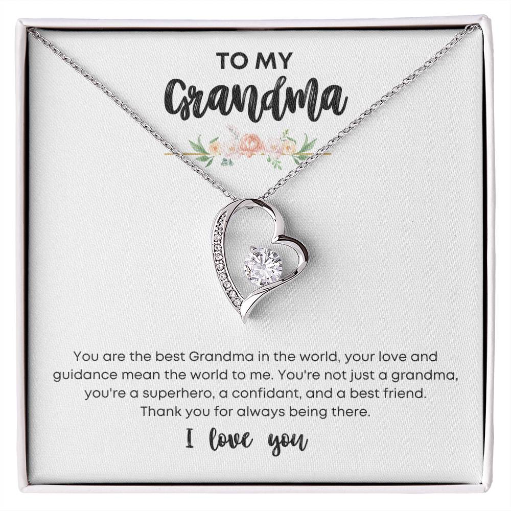 Grandma Forever Love Necklace and Weekender Tote Bag