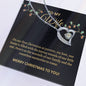 MY WIFE | FOREVER LOVE NECKLACE | CHRISTMAS Black