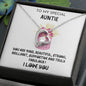 AUNTIE | FOREVER LOVE | WHITE & PINK BOUQUET
