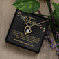 MY WIFE | FOREVER LOVE NECKLACE | CHRISTMAS Black