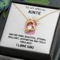 AUNTIE | FOREVER LOVE | WHITE & PINK BOUQUET