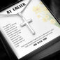 Easter | Stainless Cross | White