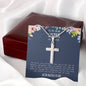 Sister | Easter | Stainless Cross | N.blue