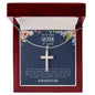 Sister | Easter | Stainless Cross | N.blue
