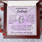 SOULMATE | FOREVER LOVE NECKLACE | PURPLE