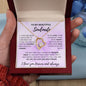 SOULMATE | FOREVER LOVE NECKLACE | PURPLE