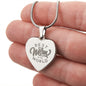 BEST MOM | ENGRAVED HEART NECKLACE