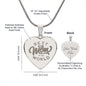 BEST MOM | ENGRAVED HEART NECKLACE
