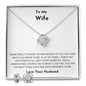 WIFE | LOVE KNOT EARRINGS & NECKLACE