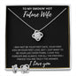 FUTURE WIFE | LOVE KNOT | NECKLACE & EARRINGS