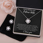 FUTURE WIFE | LOVE KNOT | NECKLACE & EARRINGS