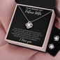 FUTURE WIFE | LOVE KNOT | NECKLACE & EARRINGS