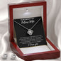 FUTURE WIFE | LOVE KNOT | NECKLACE & EARRINGS