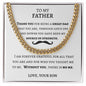 FATHER | CUBAN LINK | WHITE