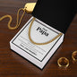 DEAR PAPA | CUBAN LINK | WHITE