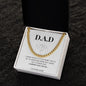 D.A.D | CUBAN LINK | WHITE