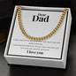 DEAR DAD | CUBAN LINK | BLACK BDR