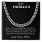 HUSBAND | CUBAN LINK