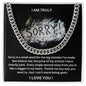 TRULY SORRY | CUBAN LINK | BLACK