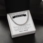 HAPPY GRADUATION | CUBAN LINK | WHITE