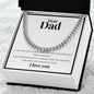 DEAR DAD | CUBAN LINK | BLACK BDR