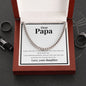 DEAR PAPA | CUBAN LINK | WHITE