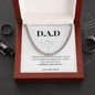 D.A.D | CUBAN LINK | WHITE